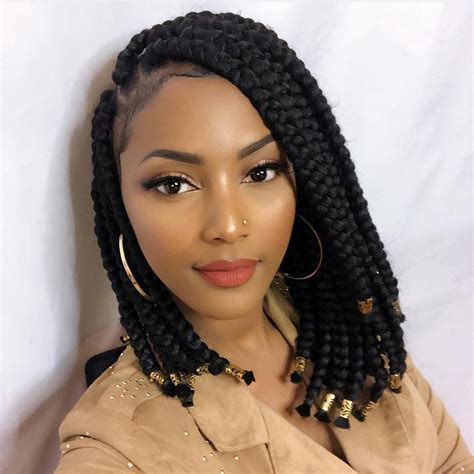 box braids what are the metal peices|box braids for women.